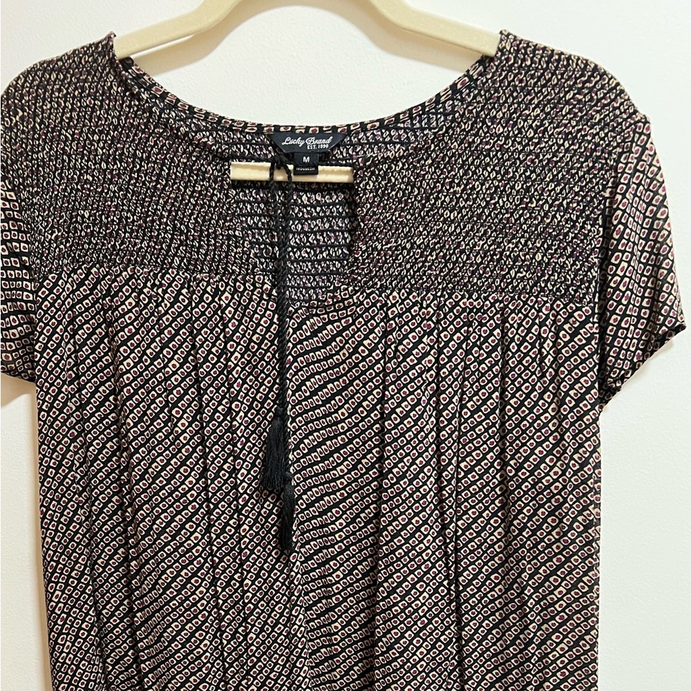 Lucky Brand Patterned Top